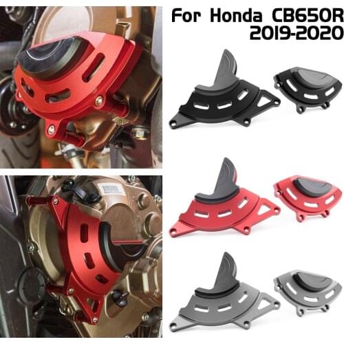 CB650R Accessories Engine Case Stator Clutch Cover Guards Crash Pad Frame Sliders Protector For Honda CB 650R CB 650 R 2019 2020