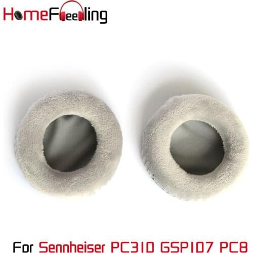 Homefeeling Ear Pads For Sennheiser PC310 GSP107 PC8 Earpads Round Universal Leahter Repalcement Parts Ear Cushions