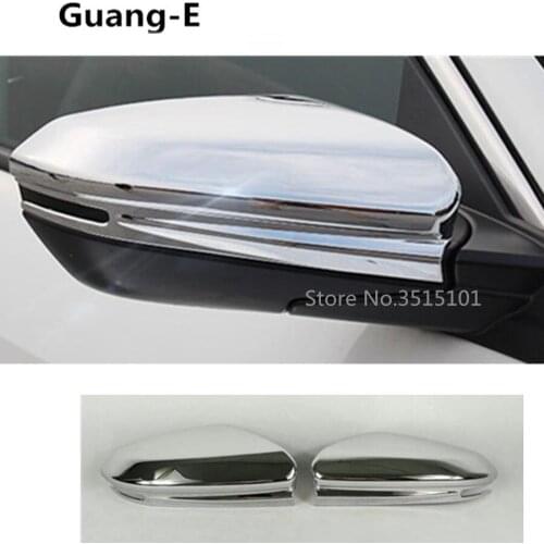 Car ABS Chrome Decoration Rear View Rearview Side Glass Mirror Trim Frame 2pcs For Honda Civic 10th Sedan 2016 2017 2018 2019