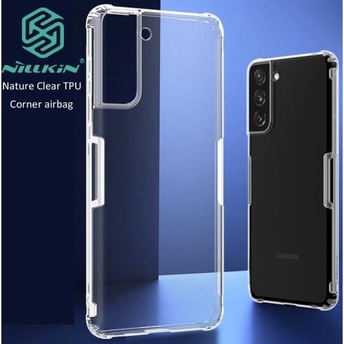 Nillkin Case For Samsung Galaxy S21 Ultra S21+ Nature Transparent Clear TPU Crystal Silicone Cover For S21 Plus