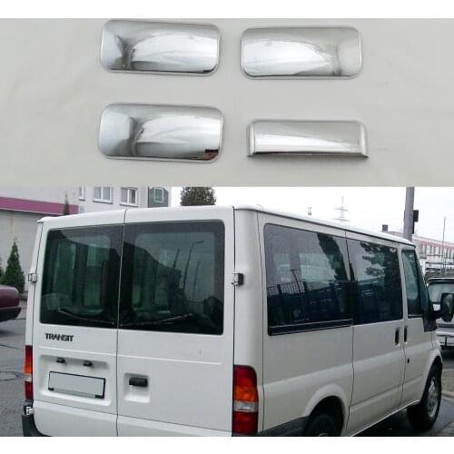 For Ford Transit Tourneo 2000-2014 high quality Door Handles Bowl Cover ABS Plastic Chrome Plating 4PCS