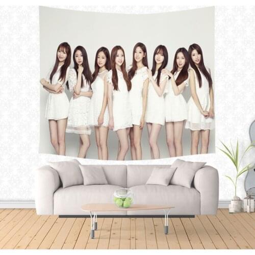 Lovelyz Pattern Tapestry Wall Hanging Decor Personalized Carpet Home Decorative Wall Tapestries Bed Cover