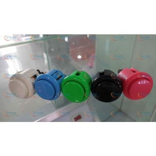 10 pcs 24mm High imitation sanwa button for arcade game joystick arcade game rocker cabinet arcade accessories machine parts