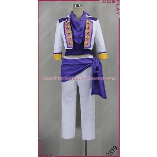 Osomatsu-kun Ichimatsu Matsuno Purple Halloween Uniform Suit Cosplay Costume S002