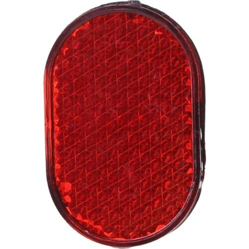 55KD Red Bicycle Bike Rear Safety Warnning Reflector Tail MudGuard Cycling New