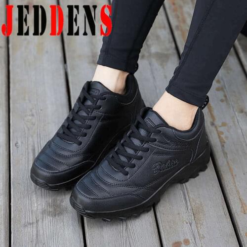 High Quality Womens Running Shoes Warm Platform Sports Shoes Woman Winter Trekking Sneakers Large Size Womens Sport Shoe V6