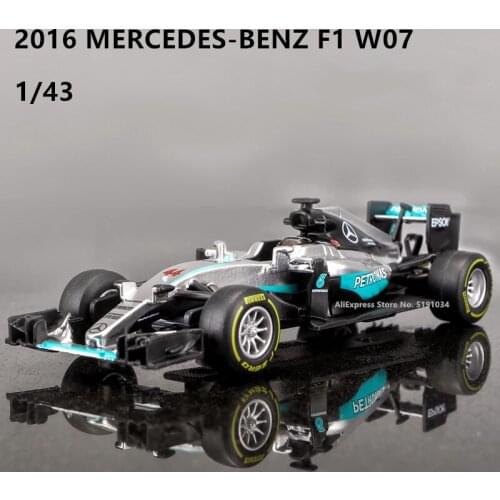 Burago 1:43 Mercedes-Benz AMG 6 44 Alloy F1 car model die-casting model car simulation car decoration collection gift toy