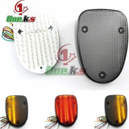 Motorcycle accessories For YAMAHA ROAD STAR/ROYAL STAR/V-STAR LED rear Tail Light integrated turn signal function Brake light