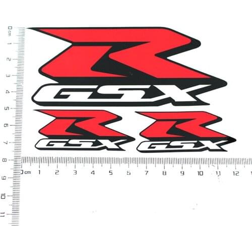 MOTORCYCLE HELMET WHITE OR BLACK VINYL STICKER FIT SUZUKI GSXR GSX-R GSX R