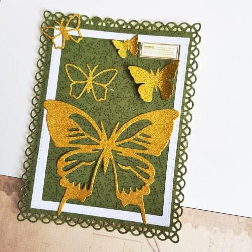 Customizable Dies Metal Cutting Dies Cut Die Mold Butterfly Scrapbooking Dies Paper Knife Mould Blade Punch Stencils Dies