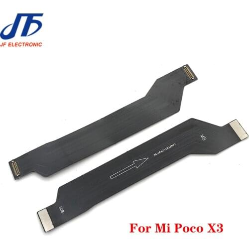 10PcsNew For Xiaomi Mi Poco X3 NFC Global Version F2 Pro Mi 10T 9 10 Lite LCD MainBoard Motherboard Connector Main Board Flex Ca