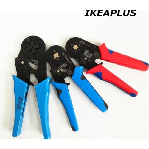 New Tubular terminal crimping self-adjusting tool HSC8 6-4A 6-6 16-4 electricians pliers high-precision pliers