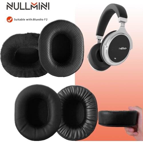 NullMini Replacement Earpads for Bluedio F2 Faith 2 Headphones Thicken Leather Earmuff