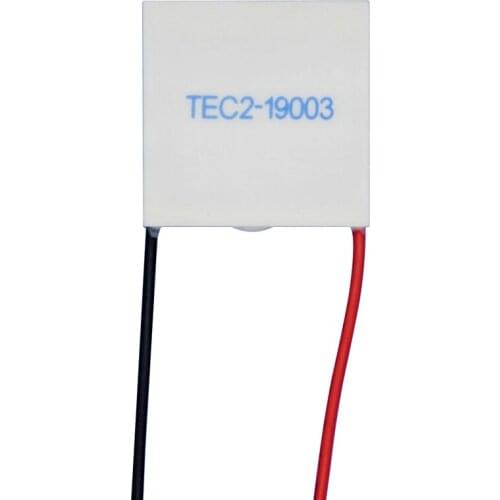 TEC2-19003 Thermoelectric Cooler Peltier 30X30mm 19003 Double Elements Module Electronic Cooling Sheet