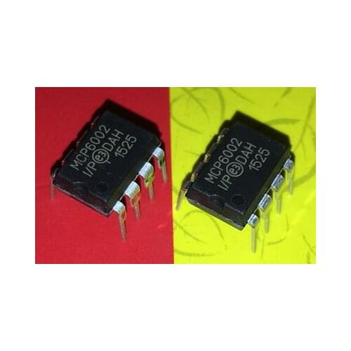 10pcs/lot MCP6002-I/P MCP6002 DIP-8 new original quality assurance In Stock