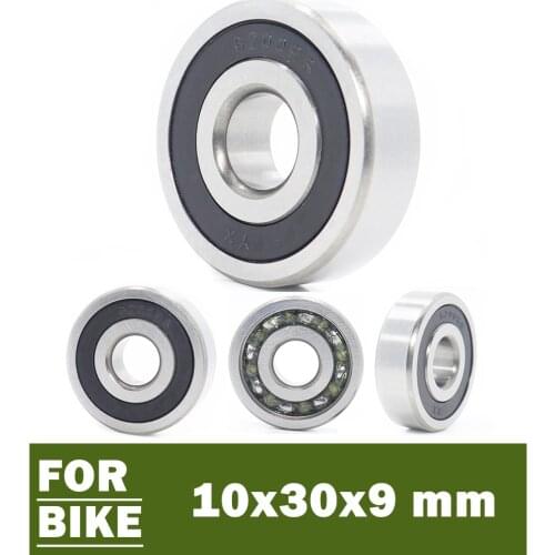 6200-2RS Ball Bearing 4PCS 10*30*9mm Chrome Steel Double Sealed 6200RS Bearings for Bicycle BB90 Bracket Bottom