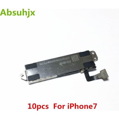 Absuhjx 10pcs Vibrator Flex Cable for iPhone 7 4.7'' 7G Vibration Silent Module Motor Replacement Parts
