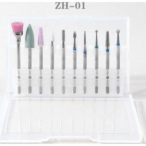 Manicure Machine Carbide Nail Drill Bits Ceramic Carbide Milling Cutters For Manicure Nail Drill Machine Bits Nail Polish Head