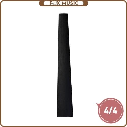Ebony Wood 4/4 Violin Fingerboard Unfinished 4 Strings Violin Fretboard DIY Material Luthier Tool