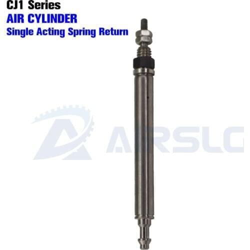 SMC Type CJ1B Single acting spring return Mini Cylinder CJ1B4-5/10/15/20 -SU4 Direct 4mm tube air Pneumatic Cylinder