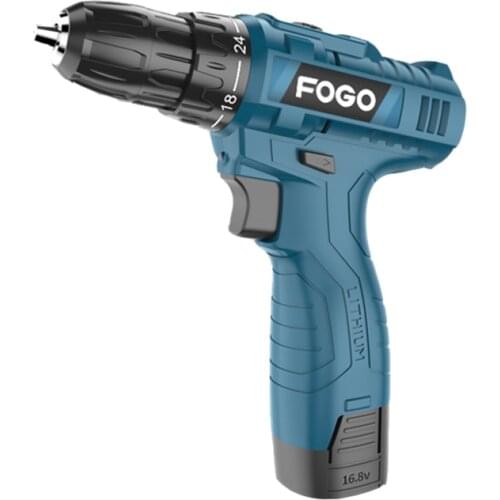 NEW 12V 16.8V 25V lithium-ion battery*2 hand electric drill driver wood home Manual Cordless screwdriver carry case power tools