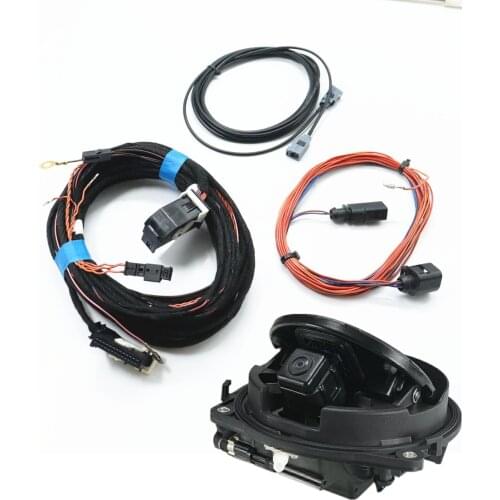 0EM Rear Trunk Logo Badge Flipping Camera Rear View Camera For VW Golf 7 5 6 MK7 Polo 6R Passat B6 B7 B8 CC 3AD827469 5GG827469