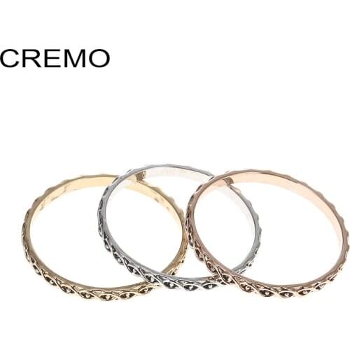 Cremo Boho Ring 2mm Width Inner Ring Mens Interchangeable Filling Rings Copper Material Jewelry Accessories