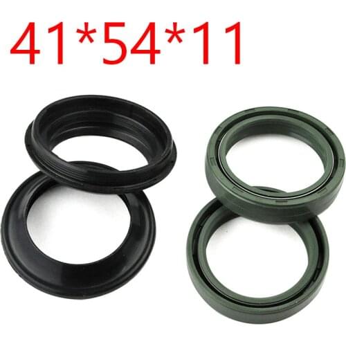 41*54*11 Motorcycle Front Fork Oil Seal Dust Seal Kit For Suzuki GSXR600 RF600R SFV650 GSX750 GSXR750 VL800 VZ800 GSX1100 VS1400