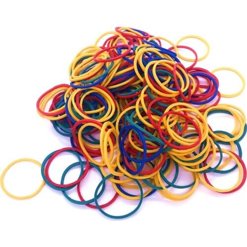 500 Pcs Rubber Bands For Rubber Band Gun Use 15mm Diameter Colored Rubber Band With High Elasticity And Games For Kids