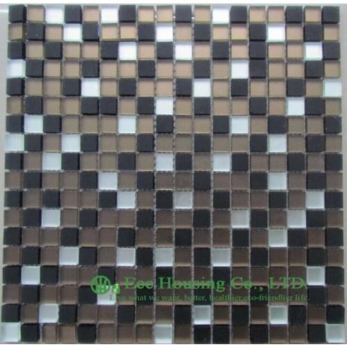 Crystal Glass Mosaic Tile-7 High and Low Temperature Resistance Crystal Mosaic Tile Factory, For Indoor and Outdoor Walls