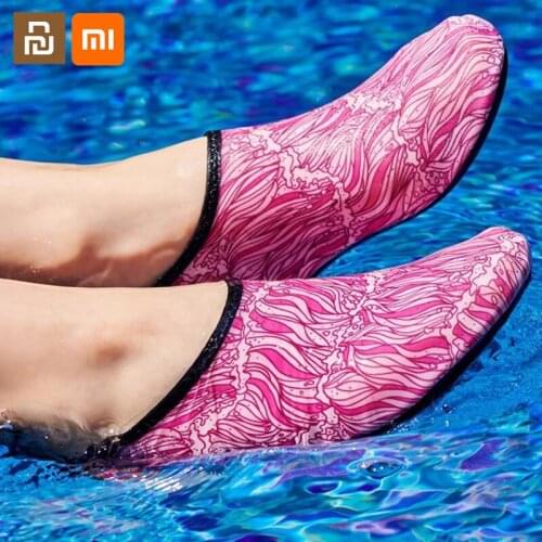 2020 new youpin mijia outdoor beach shoes men and women seaside vacation upstream shoes fashion non-slip soft-soled diving shoes