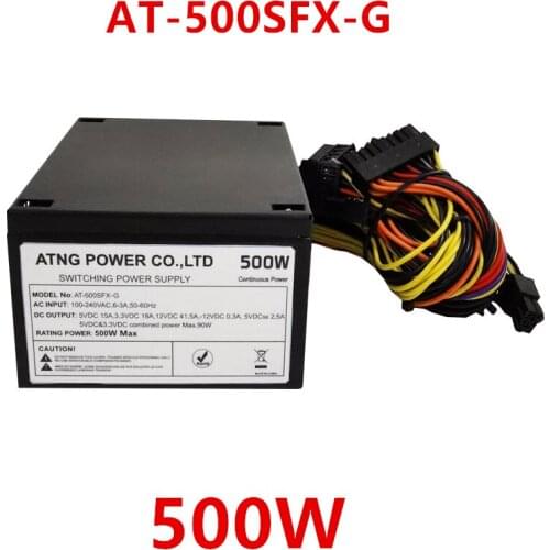 Original New PSU For AtngPower SFX 500W Switching Power Supply AT-500SFX-G