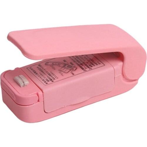 Portable Mini Heat Sealing Machine Press Sealer Seal Packing Plastic Bag Tool Perfect Reseal Unused Portions Of Food