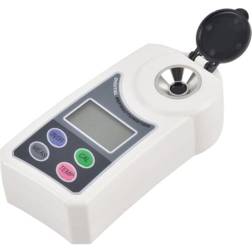 Portable Digital sugar Refractometer Brix Sugar Meter LCD Display Fruit Juice Sugar Analyzer 0-55