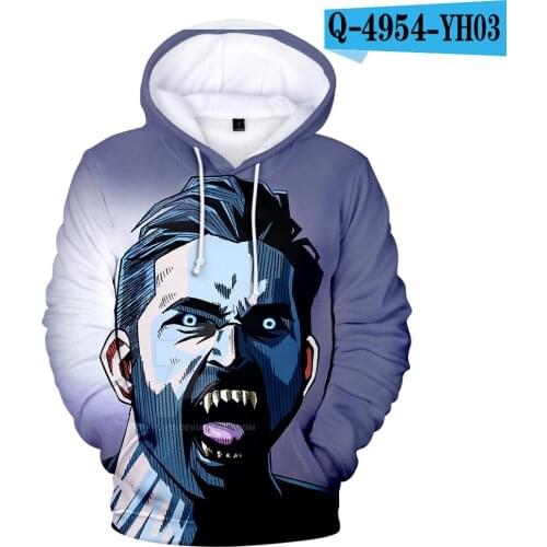 Simple Style Persoonlijkheid Cool Teen Wolf Derek hale Hoodies mannen Kleding Herfst Winter Print Derek hale Heren Hip Pop