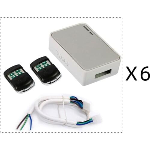 Wholesale Smart Tubular Motor Controller,Wireless Roller Shutter Garage Door Opener,Electric Door Remote Control Kit RF433mhz