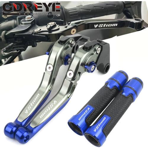 For SUZUKI DL650 V-Strom DL1000 DL 650/XT 1000/XT V Strom VStrom Motorcycle Brake Clutch Levers Handlebar grip Handle Hand Grips