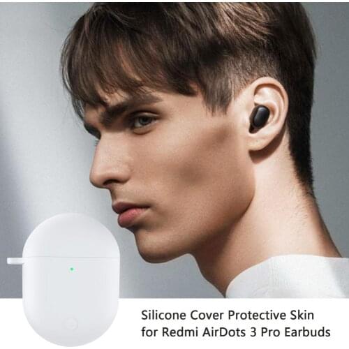 Silicone Soft Case For Xiaomi Redmi Airdots 3 Pro True Wireless Earbuds Headset Cover Charging Box For Redmi Airdots 3 Pro