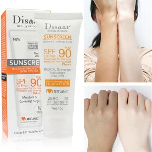 SPF 90 Facial Body Sunscreen Whitening Sun Cream Sunblock Skin Protective Cream Anti-Aging Oil-control Moisturizing Face
