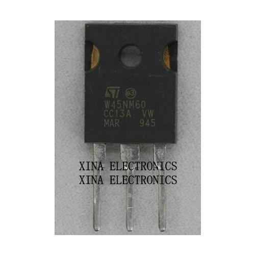 STW45NM60 W45NM60 45NM60 45A/600V TO-247 MOSFET ROHS ORIGINAL 5PCS/lot Free Shipping Electronics composition kit