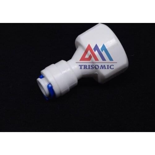 1/4" OD Tube Quick Pushfit -1/2" BSP Female Fitting Connection Aquarium RO Water Filter Reverse Osmosis System
