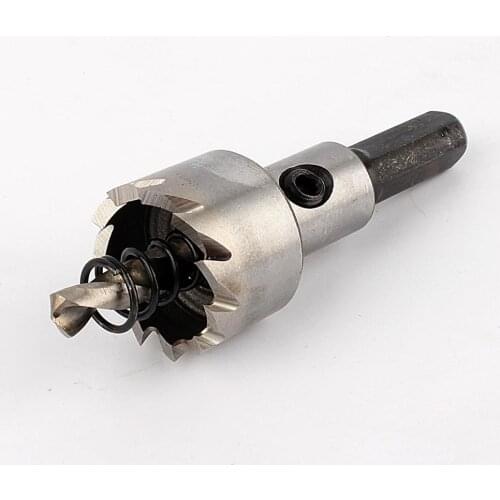 1pcs Carbide Tip HSS Stainless Steel Drill Bit Metalworking Heavy Duty Hole Saw Cutter Tooth Holesaw Drill Tool 16mm