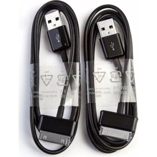 10pcs best quality usb data sync charger cable cord for samsung galaxy Tab(GT-P1000) 2 10.1 N8000 P5100 P5110 P7510 p3100 p3110