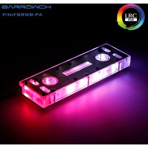 Barrowch PC water cooling Ram memory heat sink cover radiator RAM cooler water block Standard FBRWB-PA
