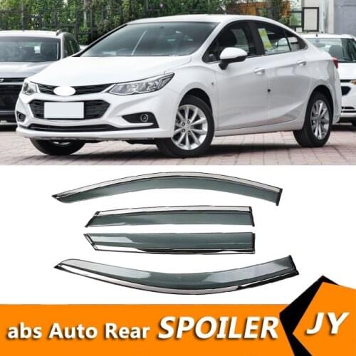 For chevrolet cruze 2017-2018 Window Visor Vent Shades Sun Rain Deflector Guard For chevrolet cruze Auto Accessories 4PCS/SET