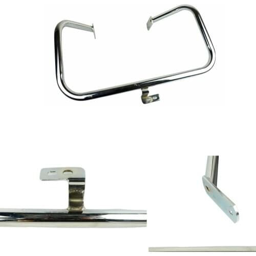Chrome 1-1/4" Motorcycle Engine Guard Crash Bar Buffler Frame Protector for Honda Shadow 400/750 VT400/VT750 1997-2003