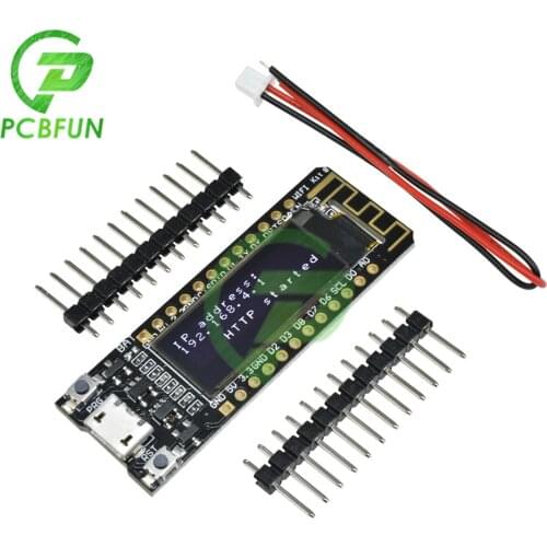 ESP8266 WIFI Development Board CP2014 32MB Flash Internet of Things 0.91 Inch OLED Display for Arduino IOT NodeMcu Module