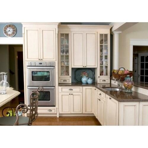 2017 new shaker style traditional custom made solid wood kitchen cabinets matt wooden kitchen cabinetery SKC1612012