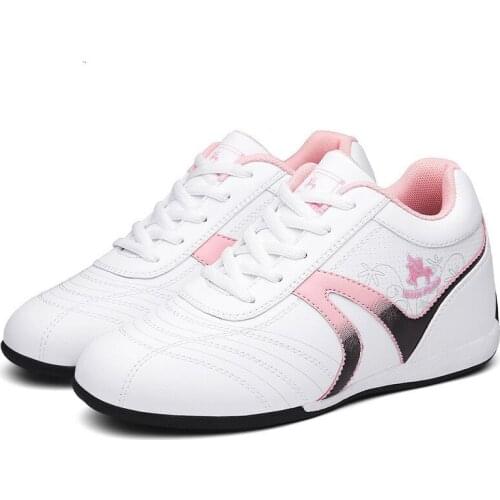 New Arrival Womens Walking Shoes Hidden Heel Sport Shoe for Women White Ladies Gym Sneakers High Top Leather Woman Athletic Shoe