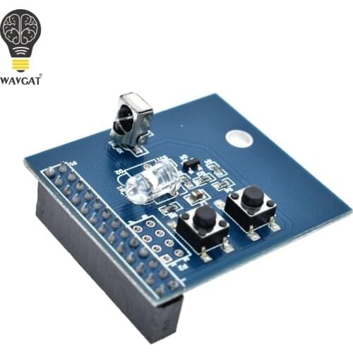 WAVGAT 38KHz IR Infrared Control Expansion Board Transceiver Receiver Transmitter Shield DIY Double IR Emitter For Raspberry Pi